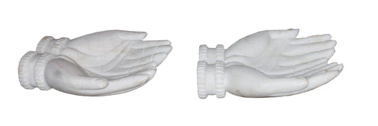 Marble Hands Décor