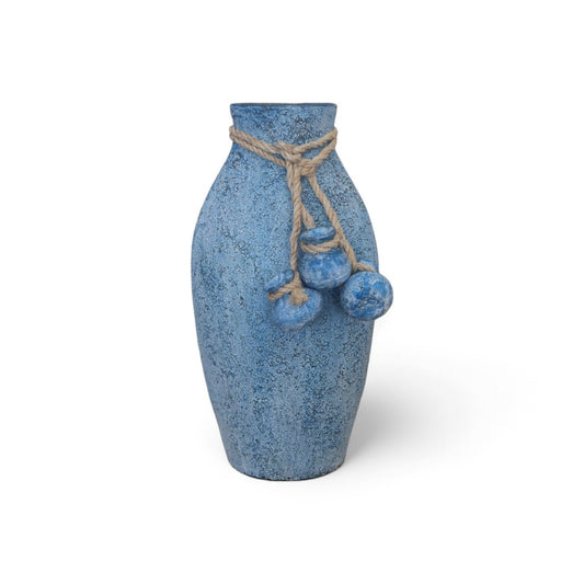 Blue Rustic Vase