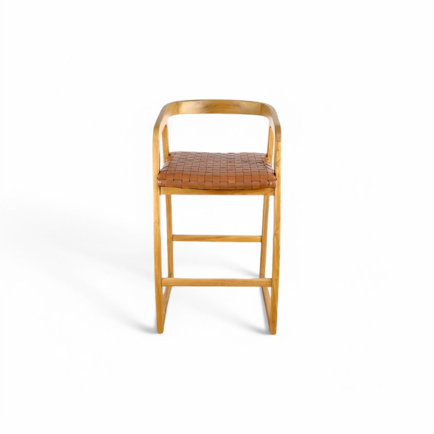 Casa Bar Chair Leather Tan | Bundle X 2