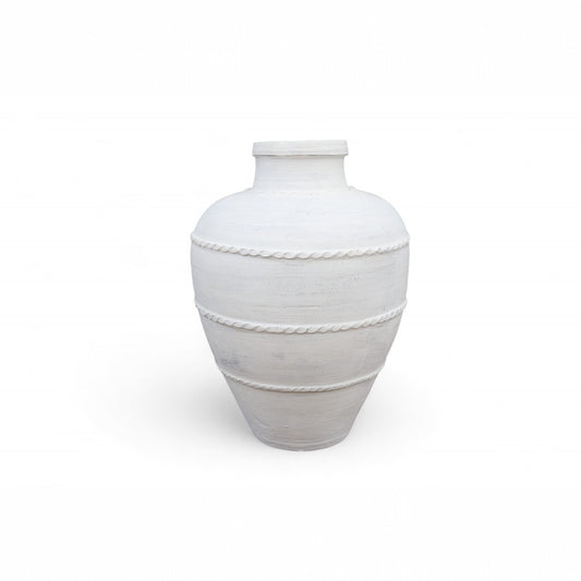 Clay Pot White