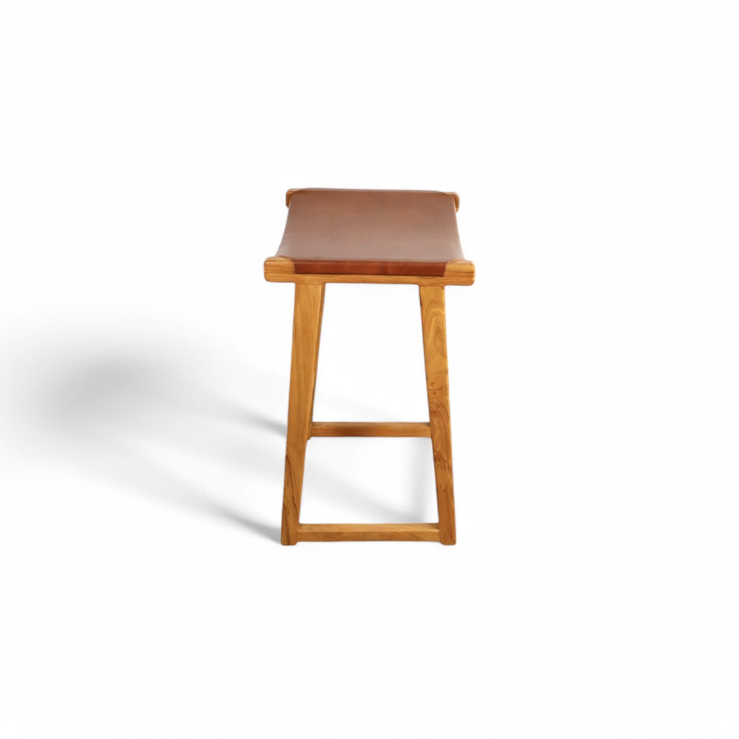 Dove Bar Stool Leather Tan