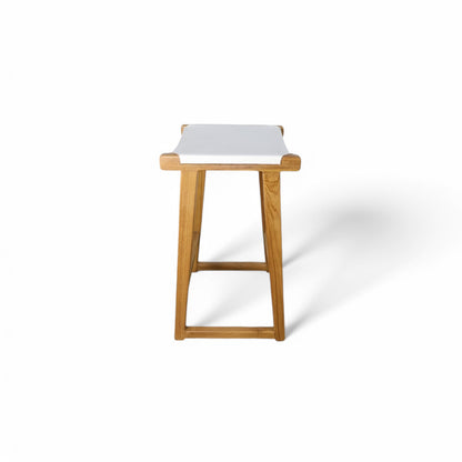 Dove Bar Stool Leather White | Bundle X 2