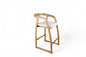 Casa Bar Chair leather White