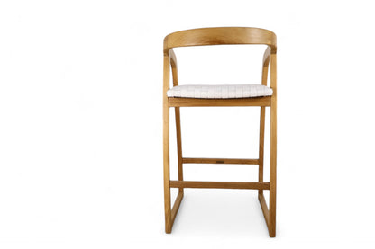 Casa Bar Chair leather White