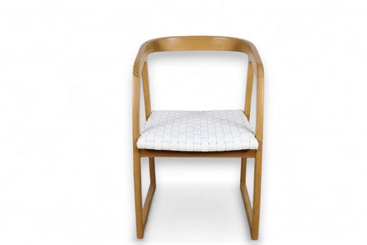 Casa Dining Chair leather White