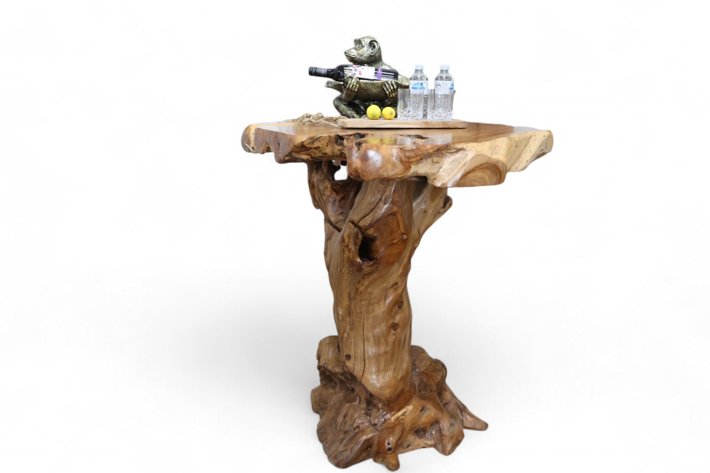 Teak Tree Bar Table