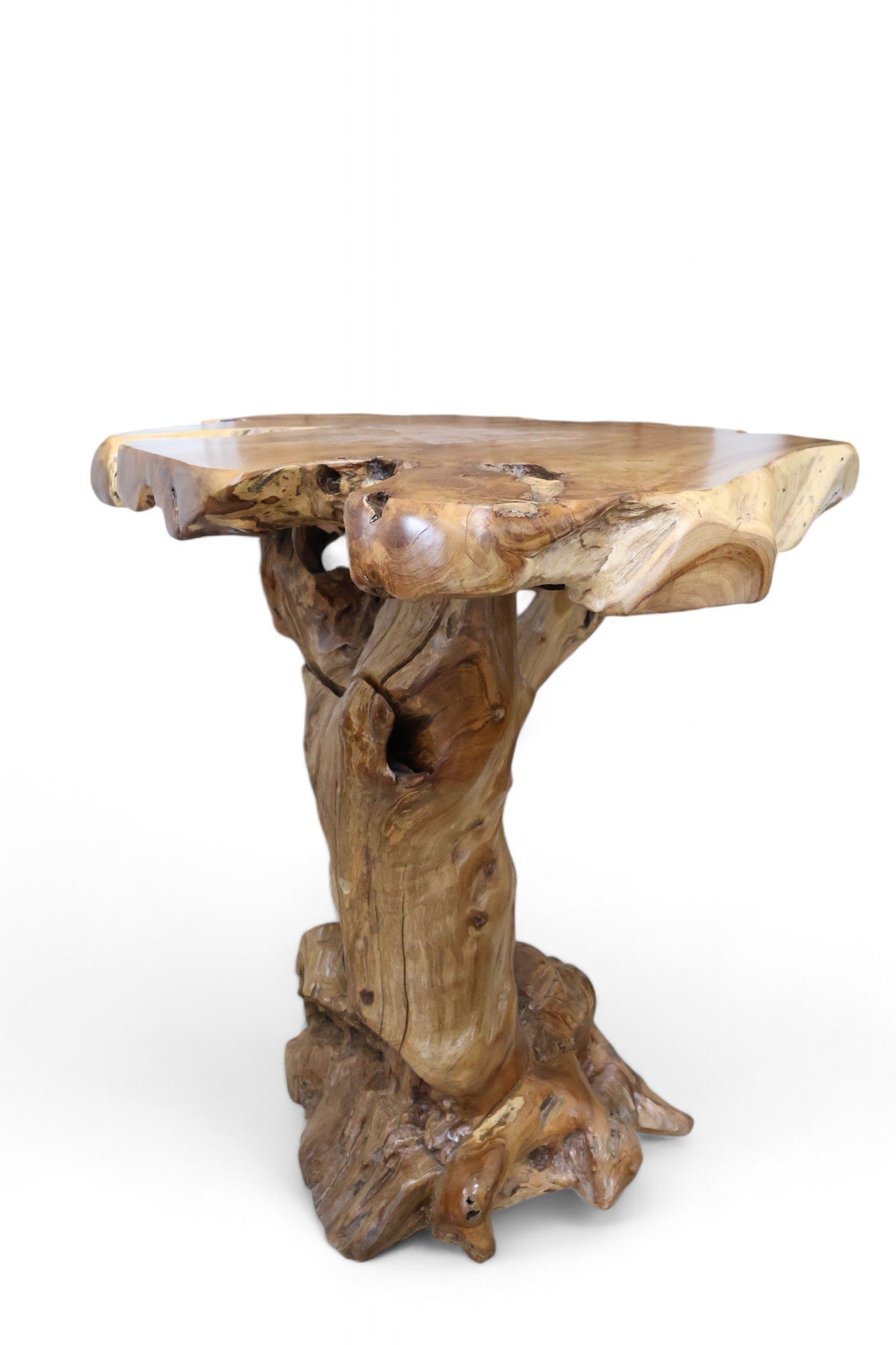 Teak Tree Bar Table