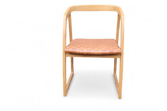 Casa Dining Chair Leather Tan