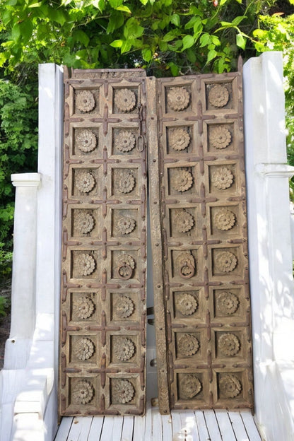 Vintage Indian Door Panel