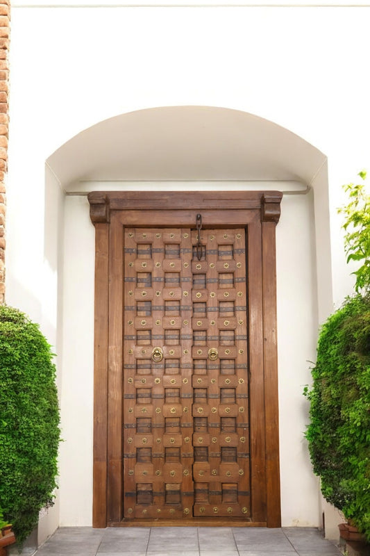 Vintage Indian Door Panle with Frame