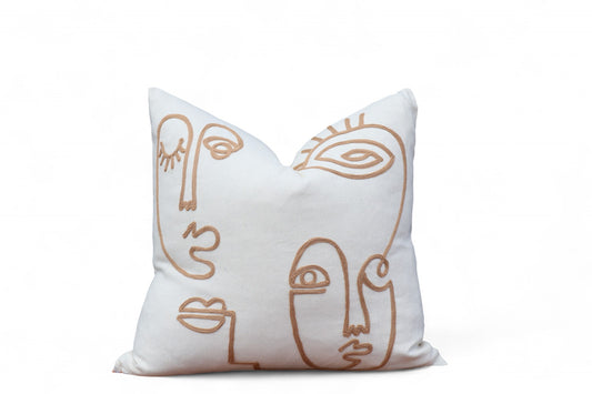 Deliah Face Boho Cushion50x50cm