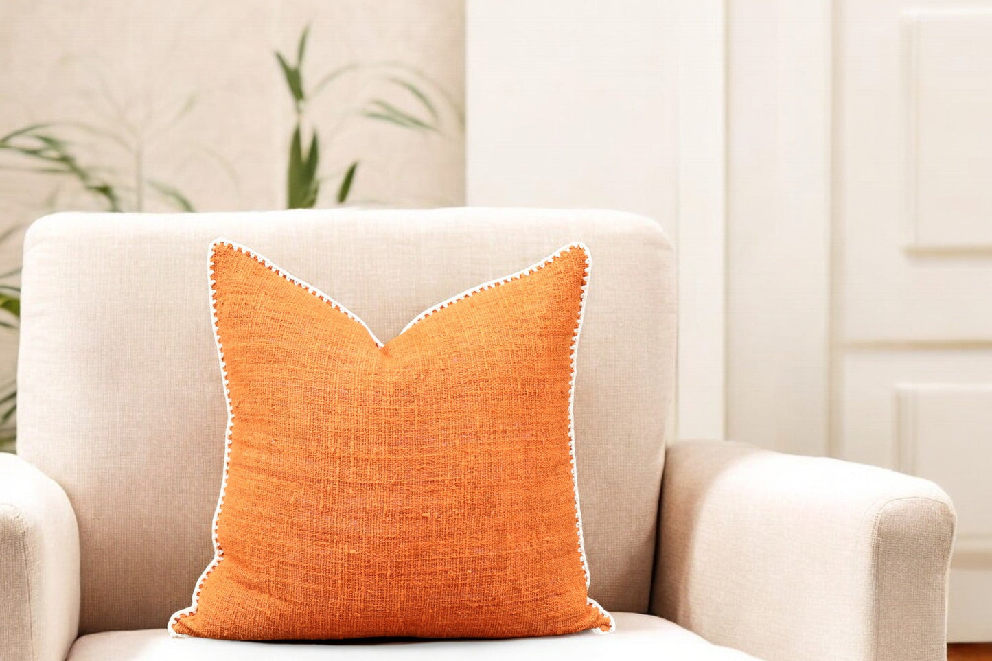 Mira Cosy Rust Cushion 60x60cm