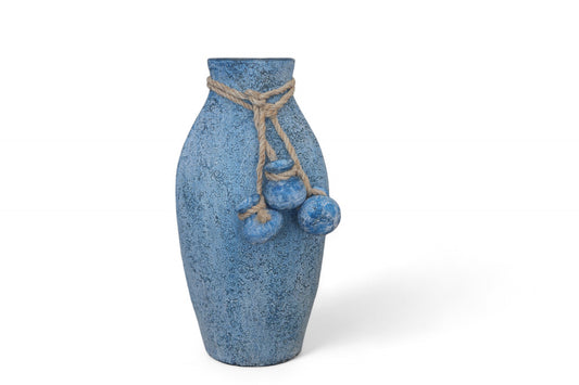 Blue Rustic Vase