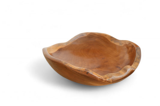 Luna Teak Bowl 40cm - Thin