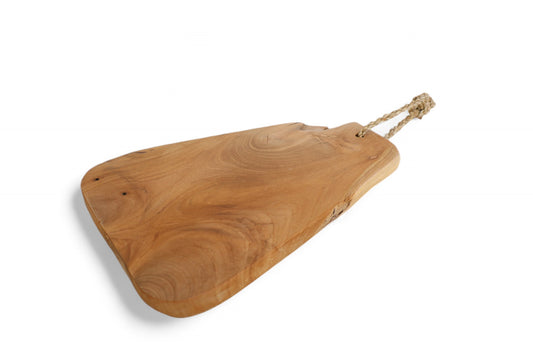 Teak Cutting Board Hanging Rustic - Small