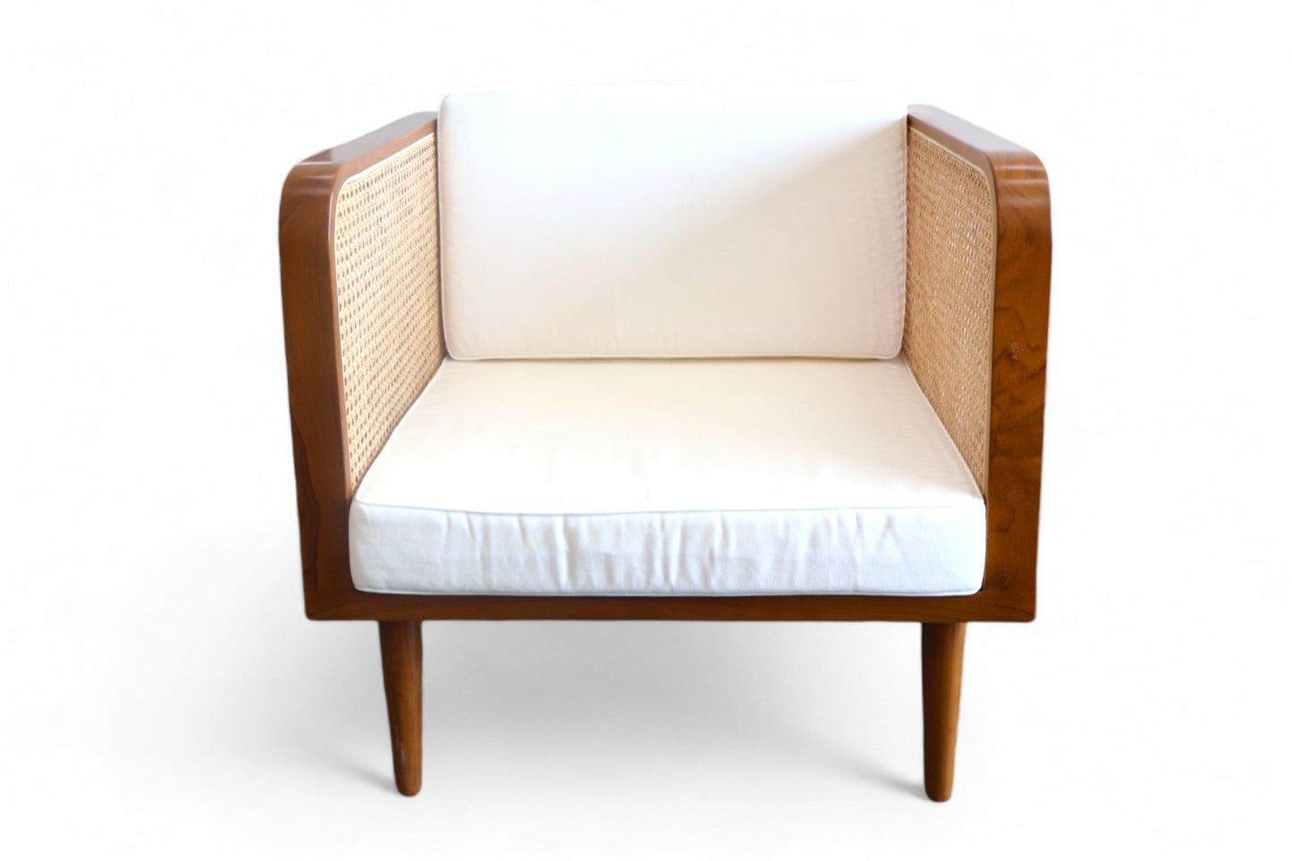 Venus Teak Rattan Armchair