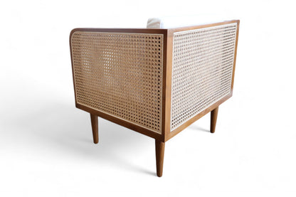 Venus Teak Rattan Armchair