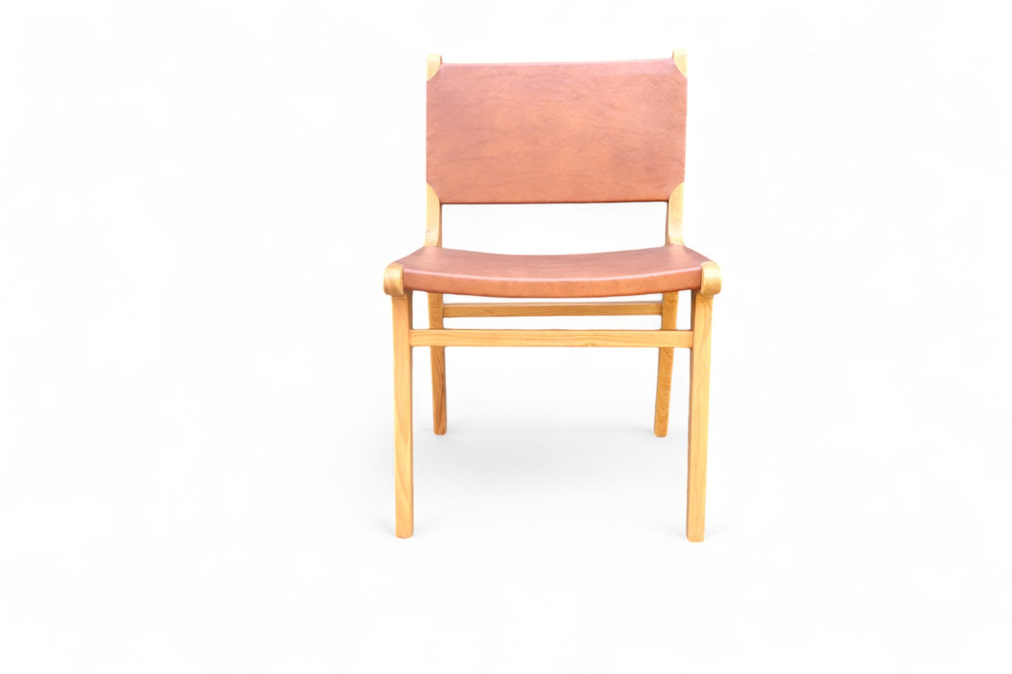 Dove Dining Chair Leather Tan