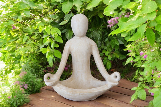 Abstract Meditation Buddha Statue