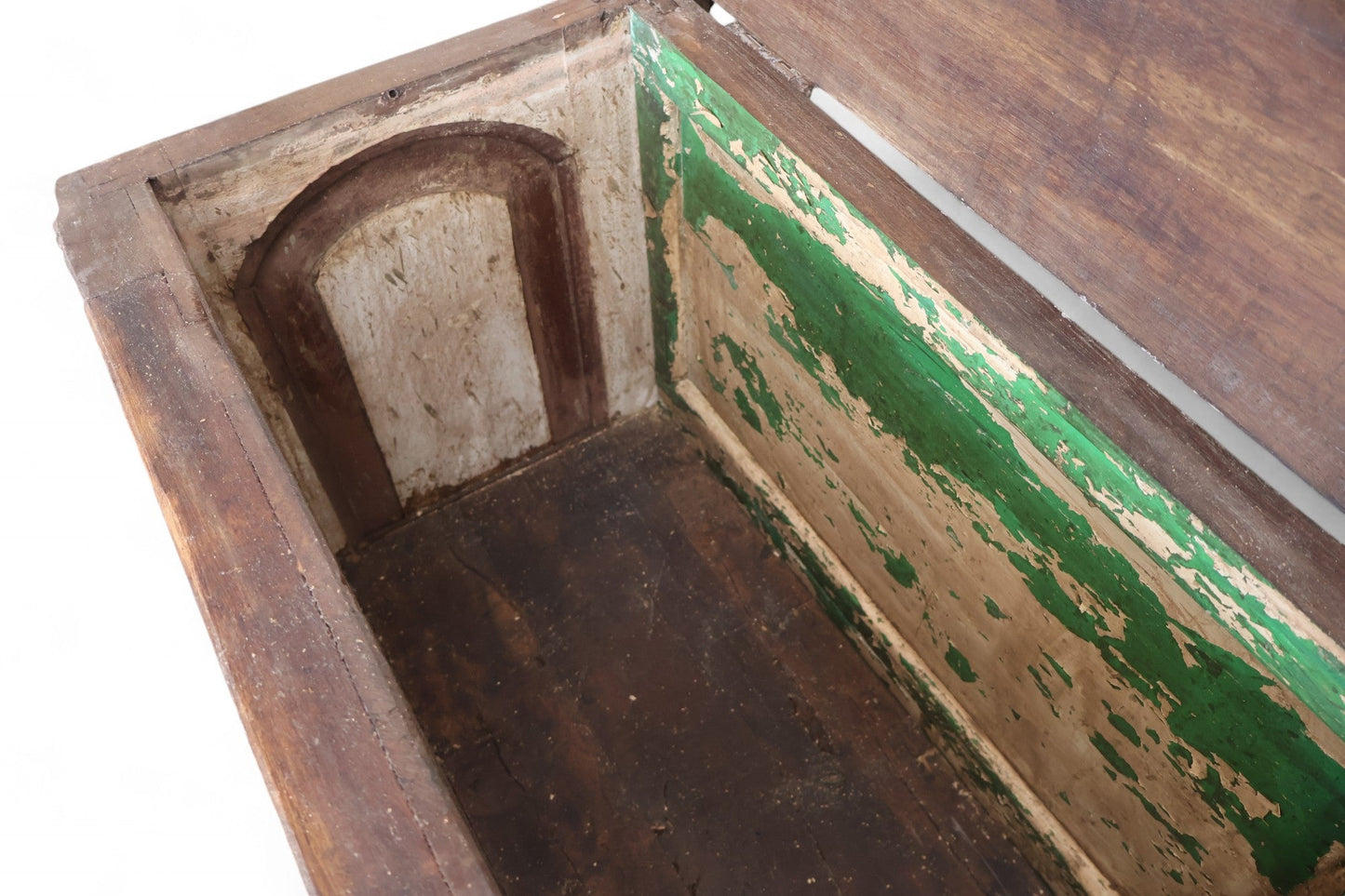 Vintage Indian Teak console Storage Box