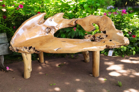 Swara Teak Root bench 150 CM