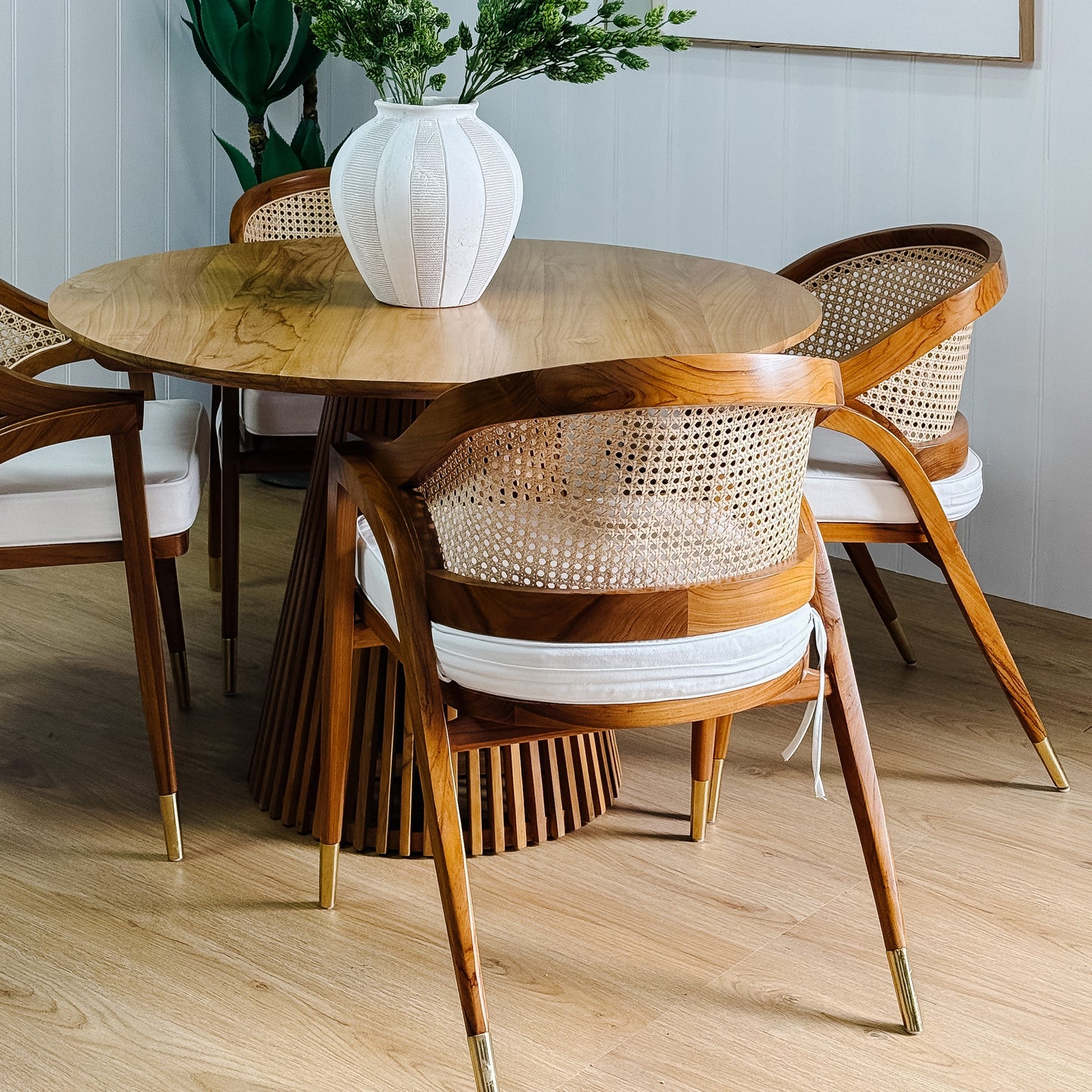 Louie Dining Set | Louie Dining Table + Pandora Dining Chairs X 4