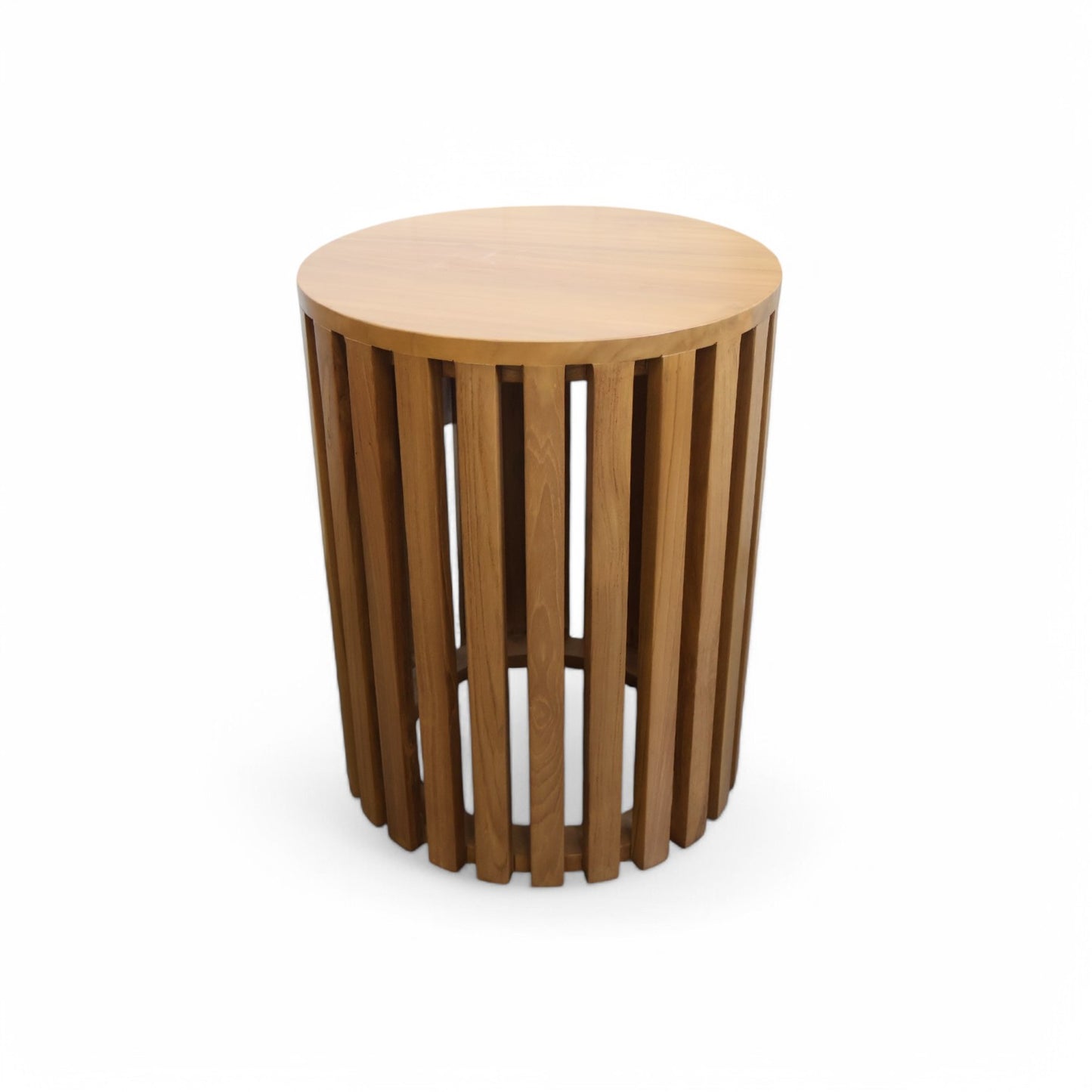 Louie Teak Wood Side Table