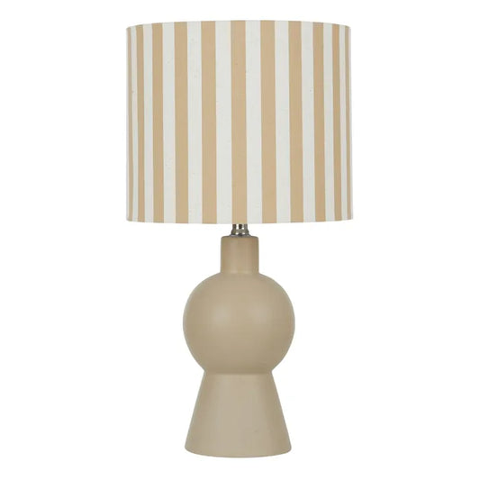 Montauk Ceramic Lamp 30.5x54cm Mustard