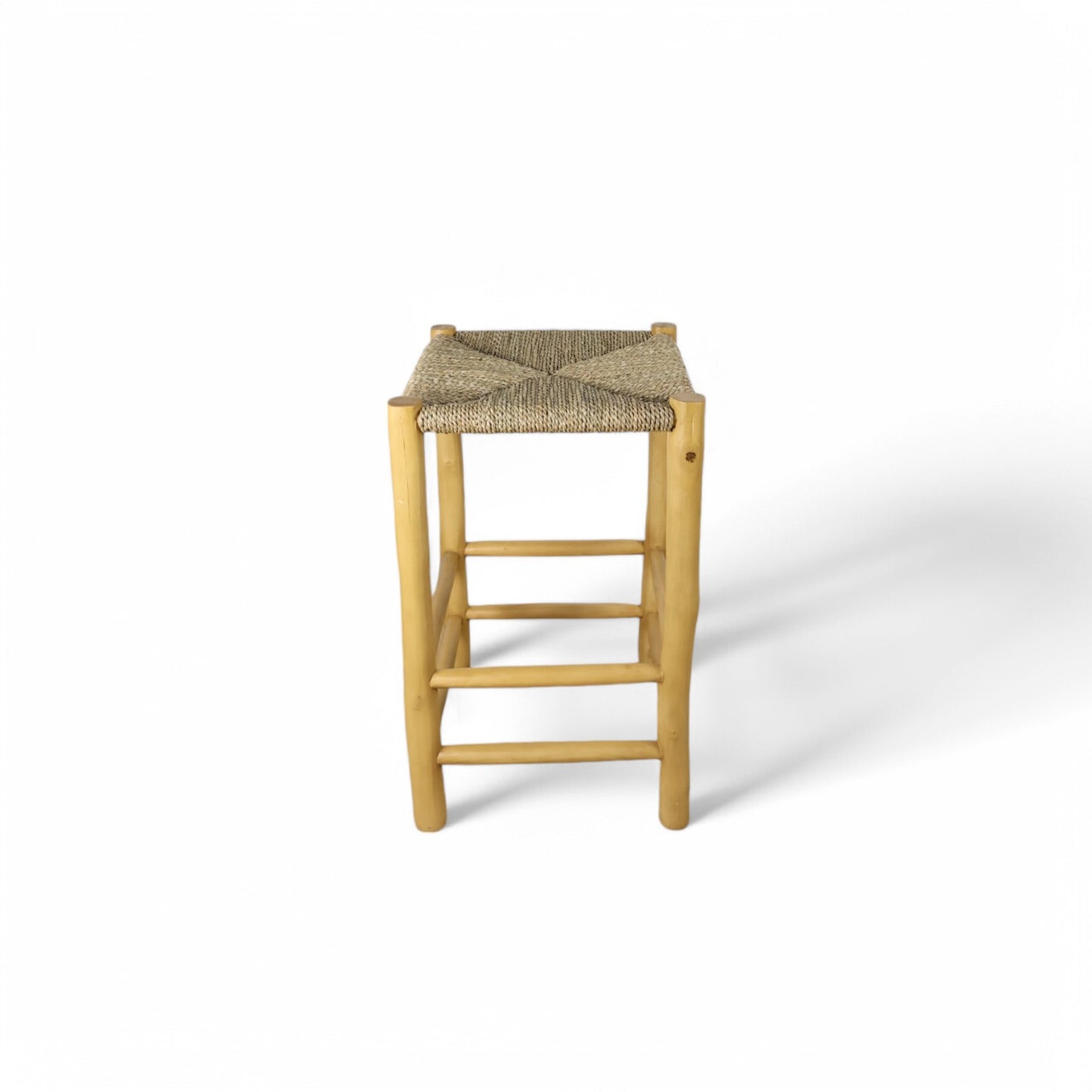 Seagrass Teak Bar Stool | Bundle X 2